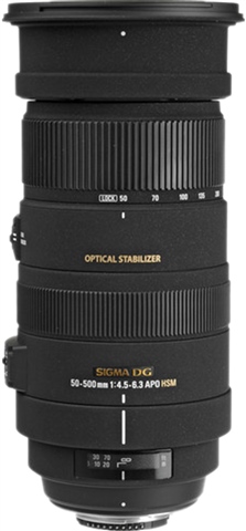 Sigma APO 50-500mm F4.5-6.3 DG OS HSM (Nikon) - CeX (UK): - Buy